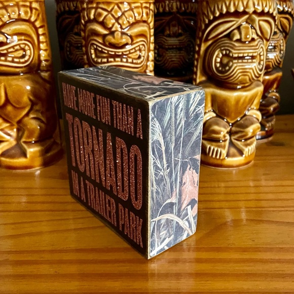 Have More Fun than a Tornado in a Trailer Park - Pink Glitter - Picture 9 of 11